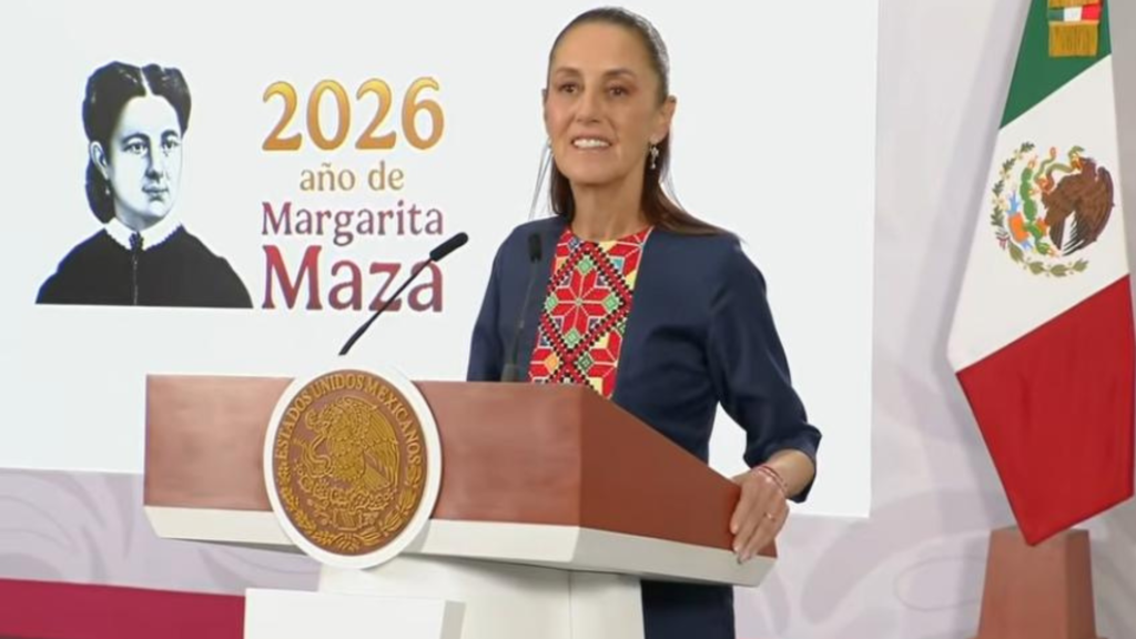 Conferencia matutina de Claudia Sheinbaum.
