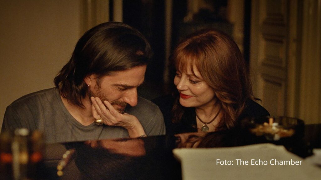 Susan Sarandon en The Echo Chamber, película dirigida por Andrea Pallaoro