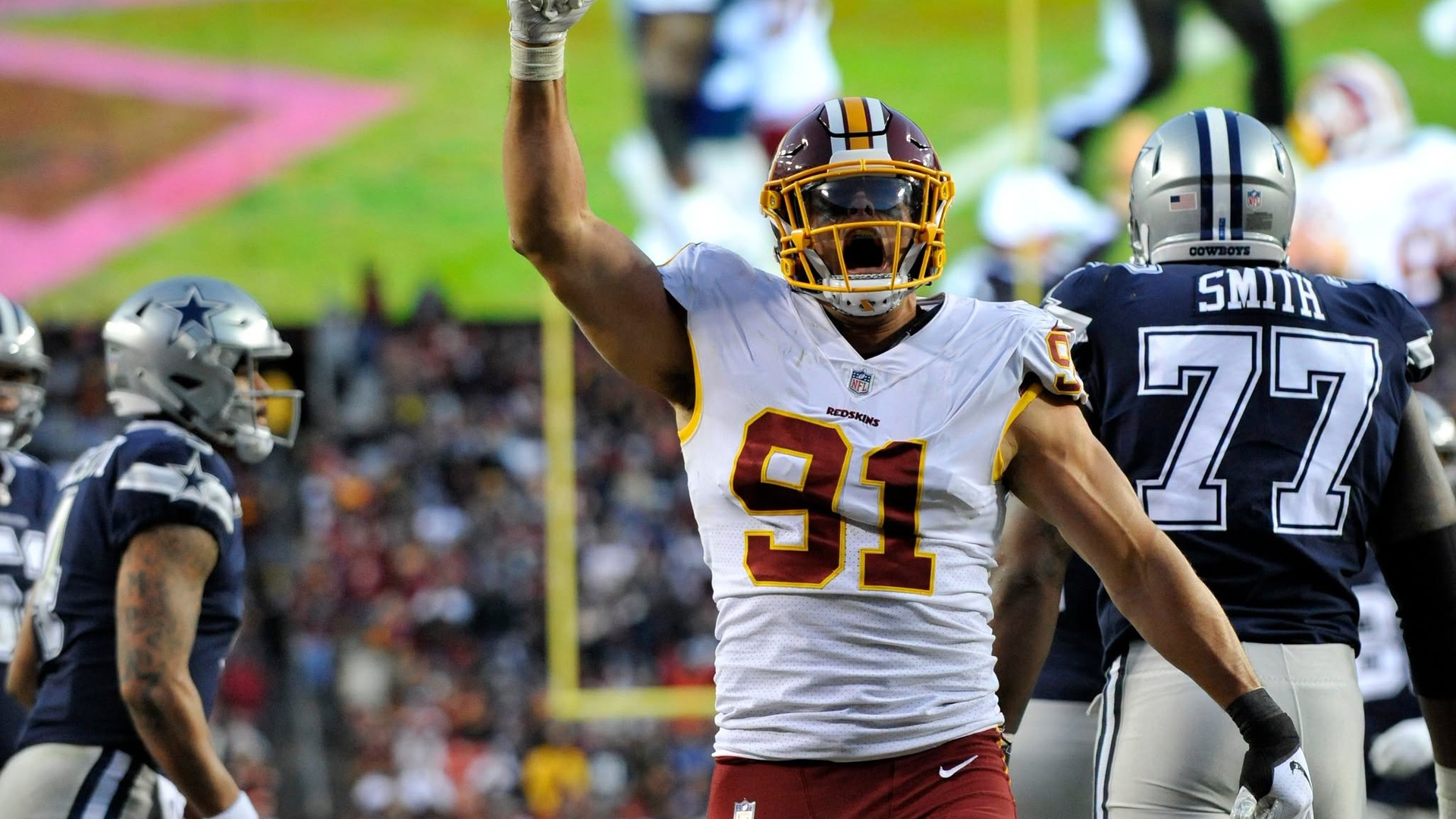 Jugador de Washington Commanders, rival de Colts en Londres