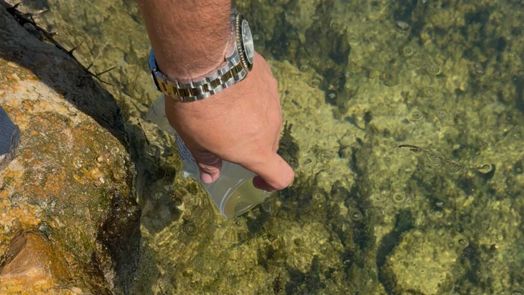 El 15 de octubre de 2026 se tomó una muestra de agua del cenote de Punta Esmeralda para analizar su calidad; los resultados fueron entregados el 21 de octubre.