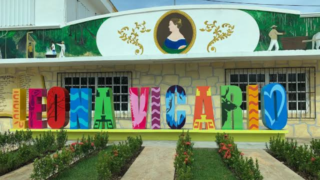 Letras monumentales de Leona Vicario, Quintana Roo