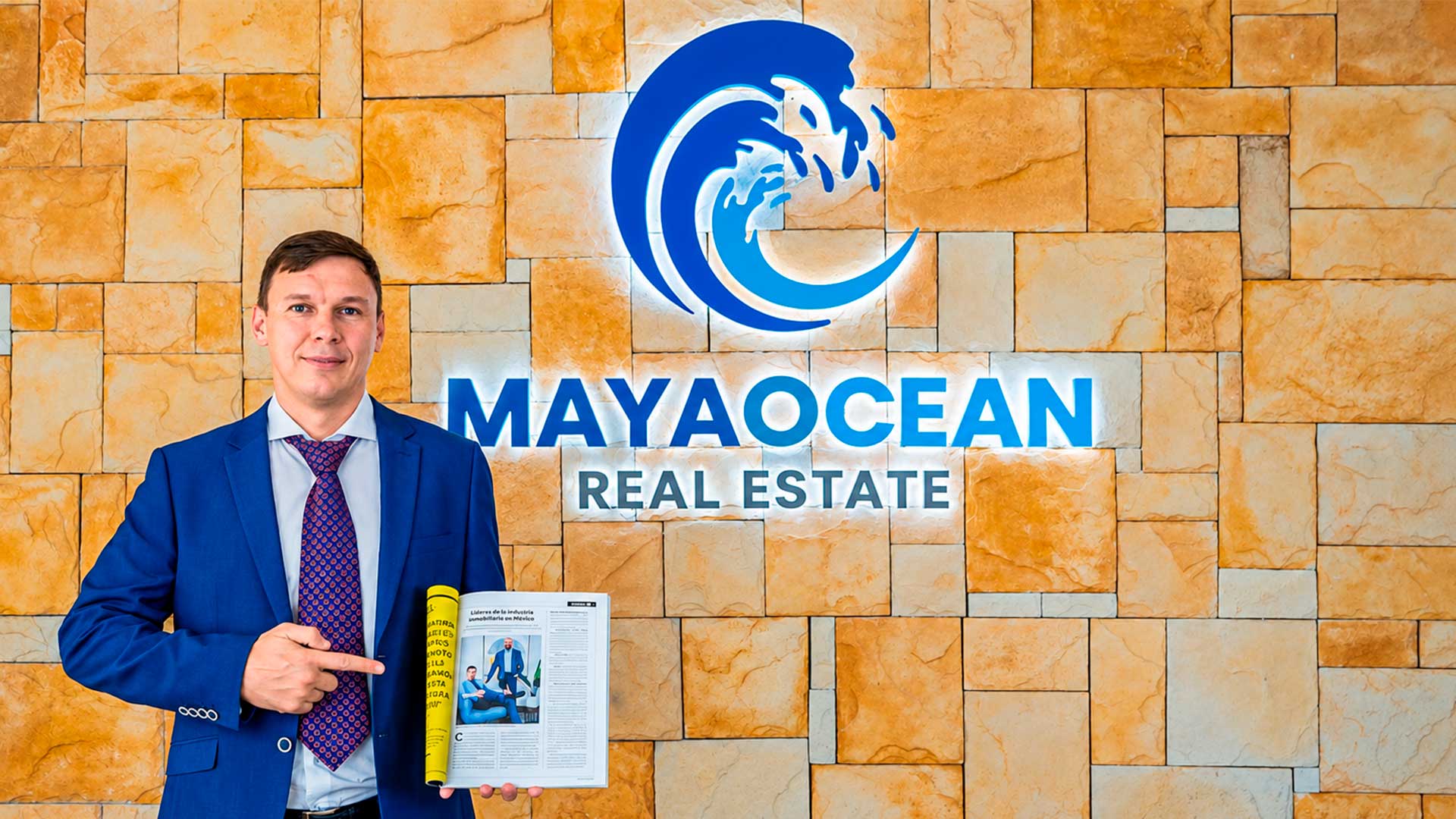 Dimitris Hoffmann encabeza Maya Ocean Real Estate, firma que participa en la comercialización del desarrollo Ocean Tulum.