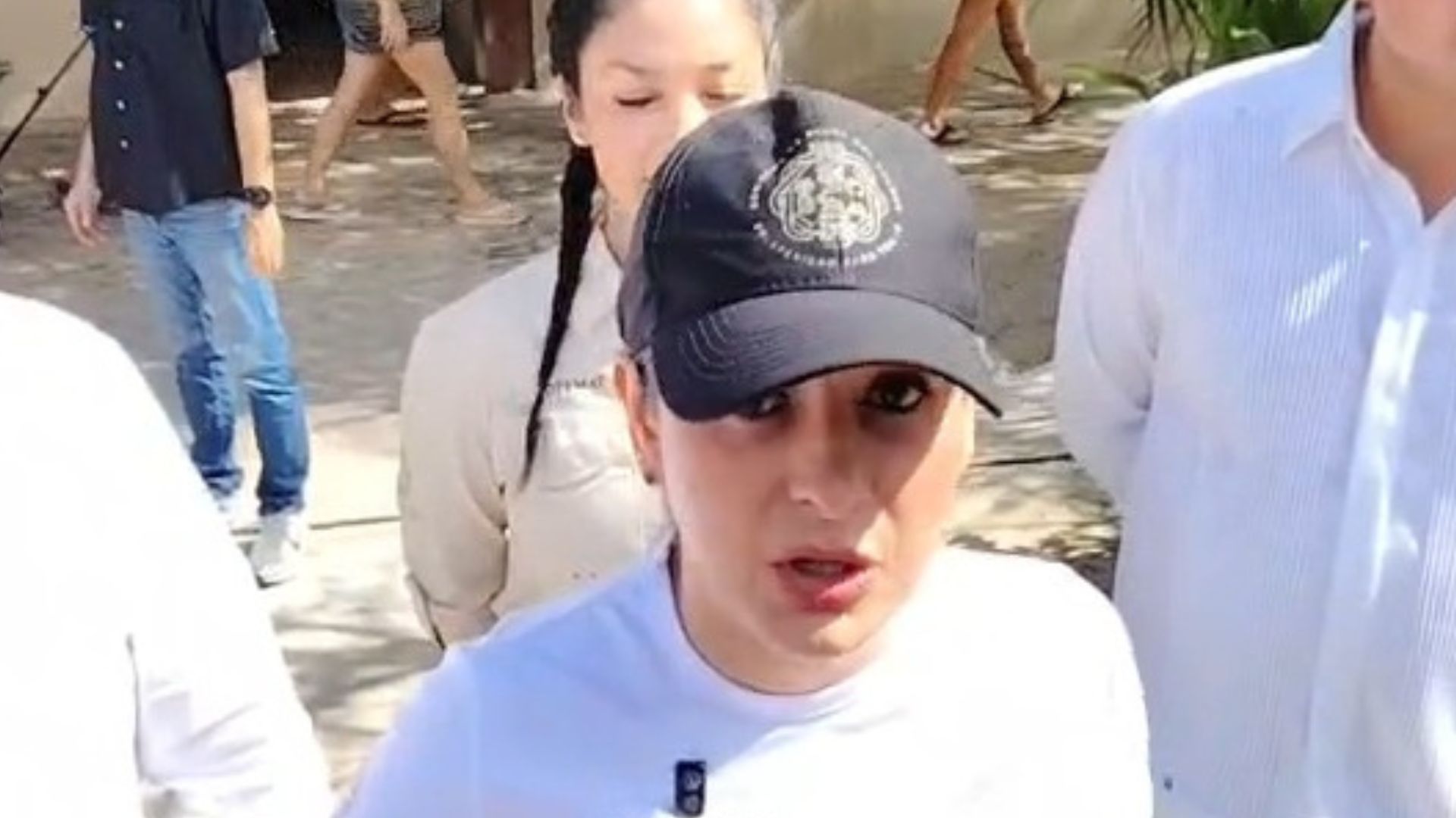 La presidenta municipal Estefanía Mercado informó que Fonatur seleccionó Playa del Carmen para probar nuevas tecnologías contra el sargazo y evaluar la recuperación de arena en las playas.