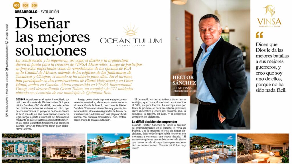 Publicación de Forbes que presenta información empresarial relacionada con Héctor Sánchez.
