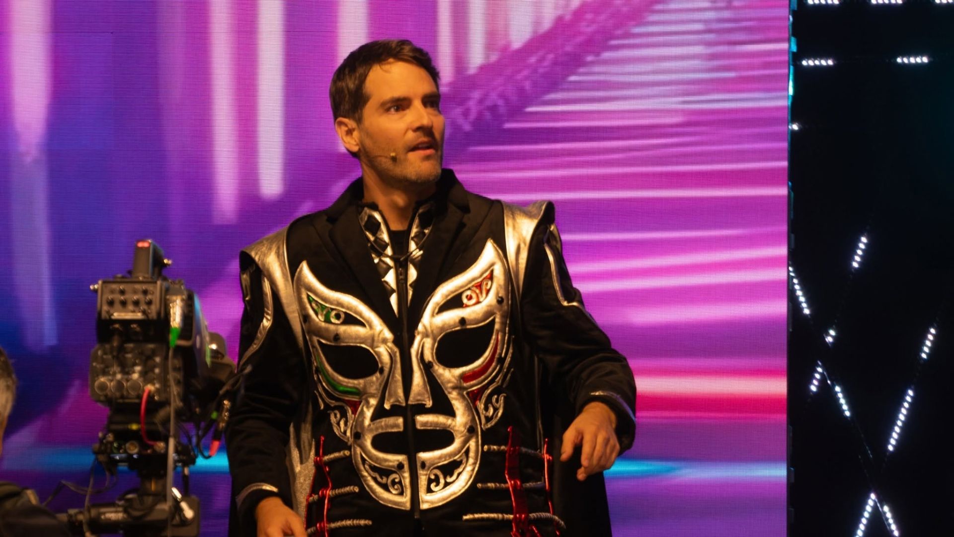 Memo Schutz durante la final de La Casa de los Famosos México 2026