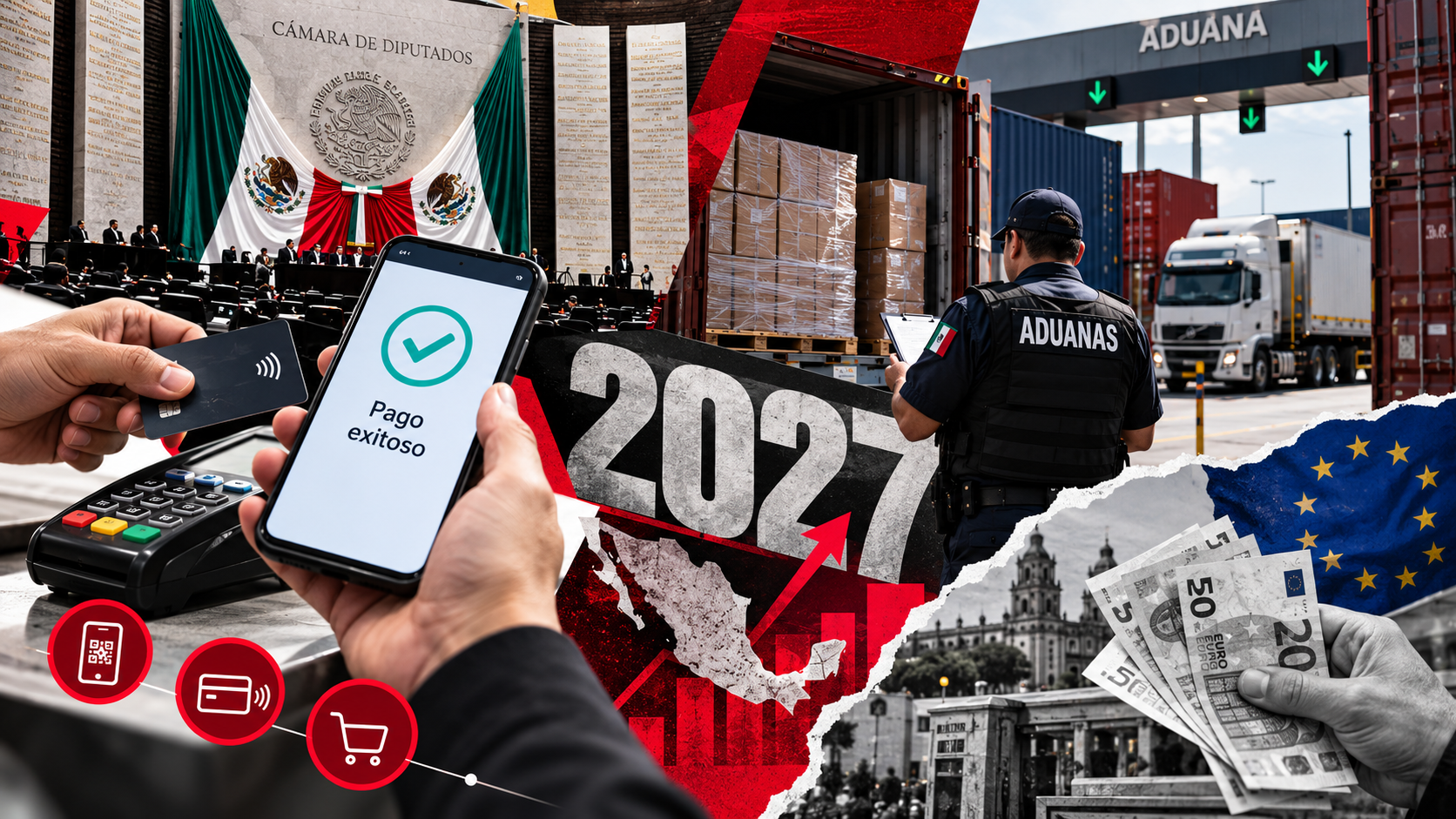 México analiza nuevas reglas para ampliar los pagos digitales y fortalecer los controles sobre las operaciones aduaneras.