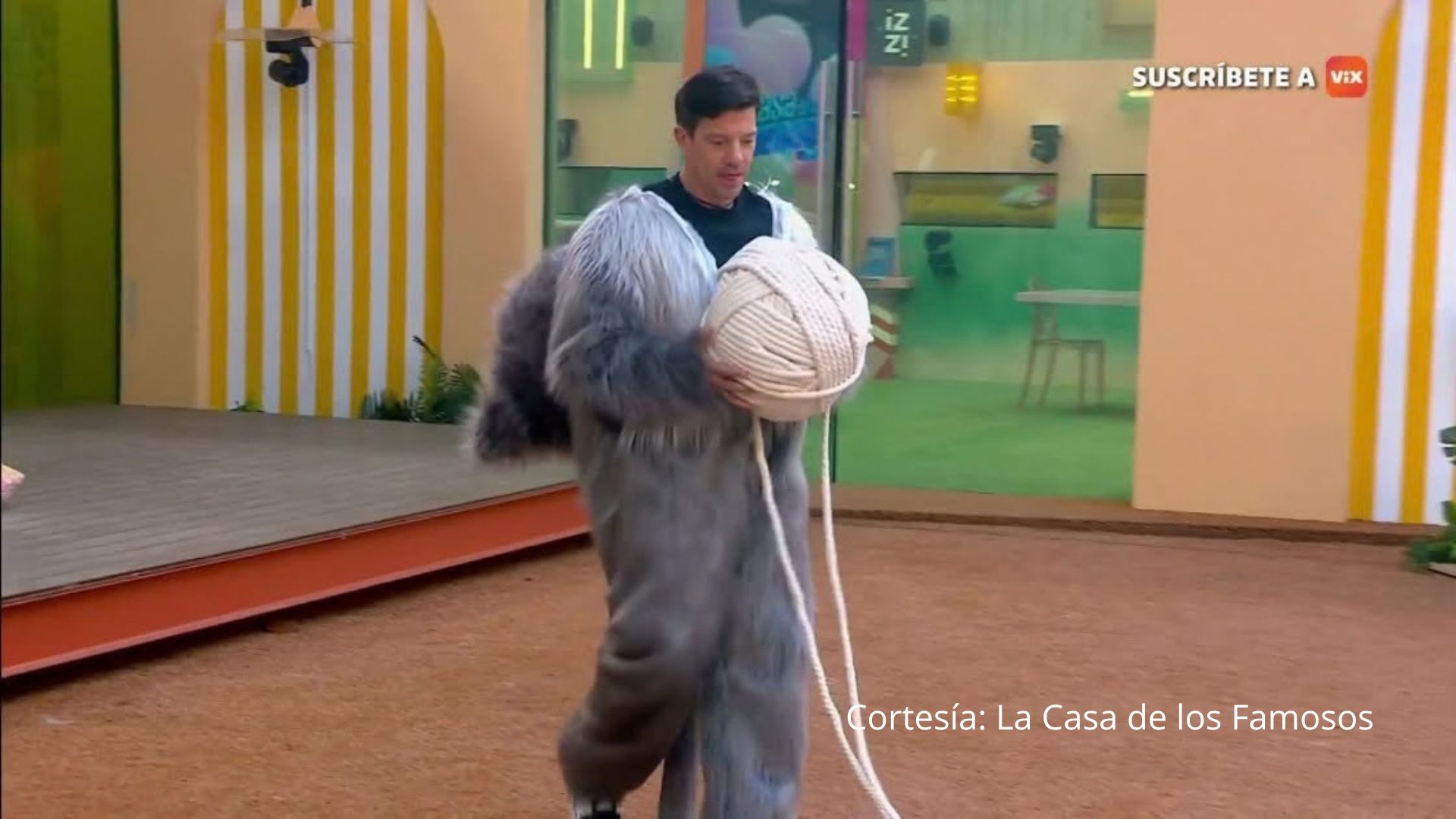 Yahir en La Casa de los Famosos antes de quedar fuera de la final